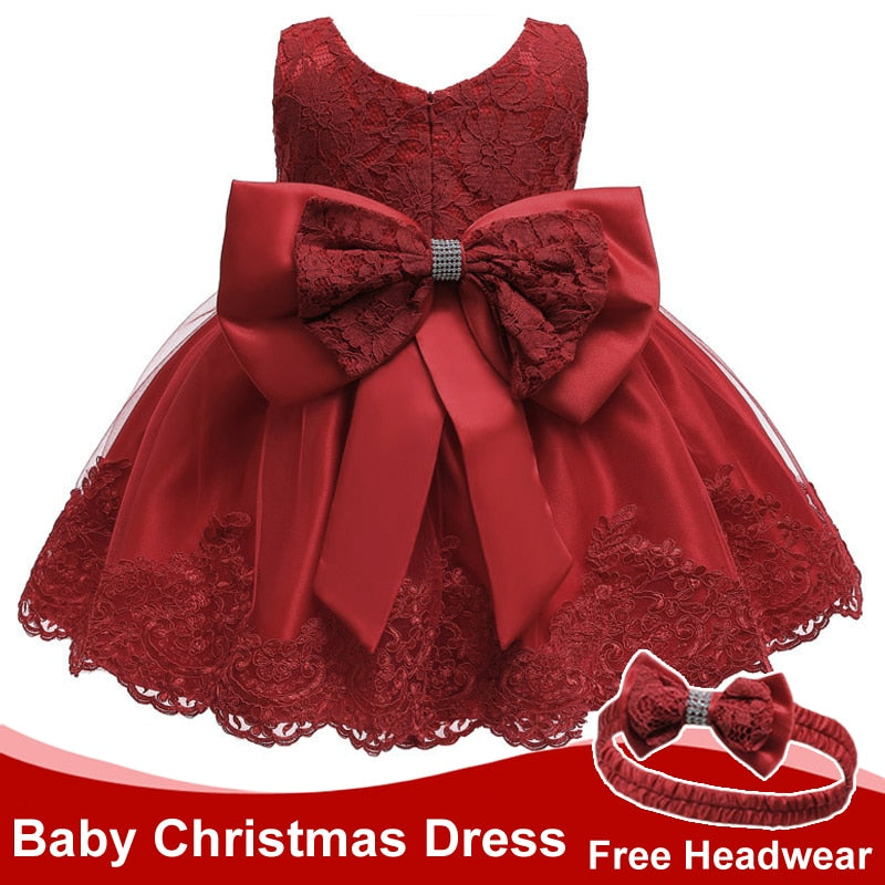 baby christmas party dress