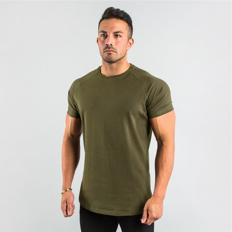 slim fit t shirts gym