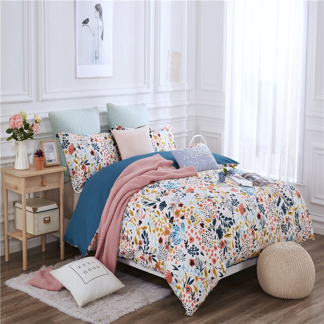 3pcs Bedding Sets Bedclothes Duvet Cover Pillow Case Quilt Cover