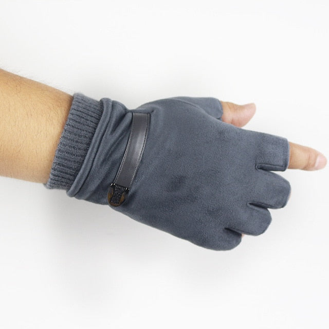 fingerless cloth gloves