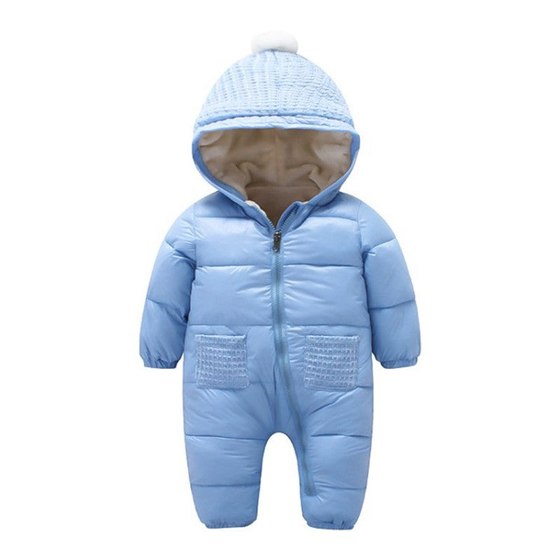 newborn fleece snowsuit