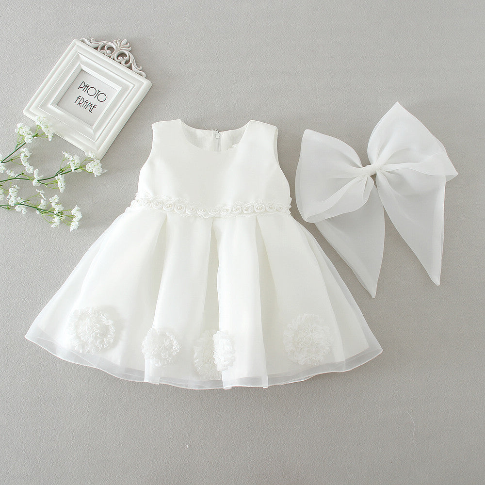 baby girl white dress