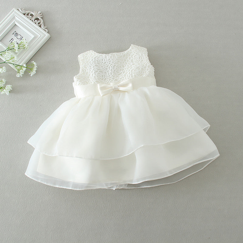 white dress for girl baby