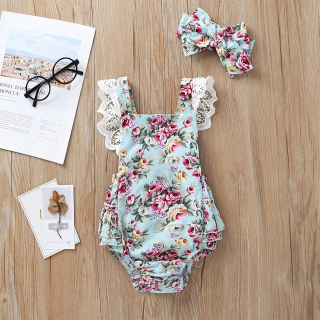 baby girl clothes with ruffles