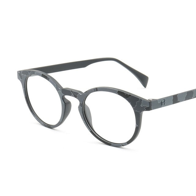 retro round eyeglasses