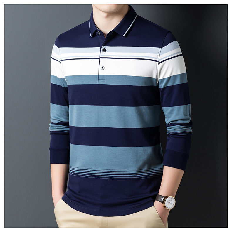 long sleeve polo business casual