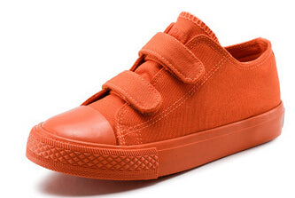orange shoes kids