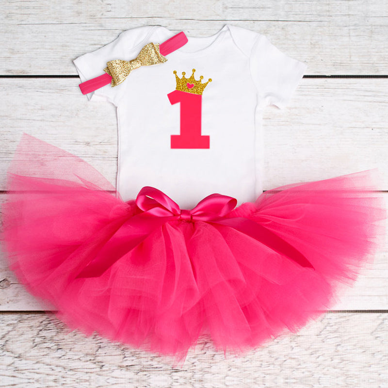 Newborn Baby Girl Clothing Little Girl 1st Birthday Outfits Baby