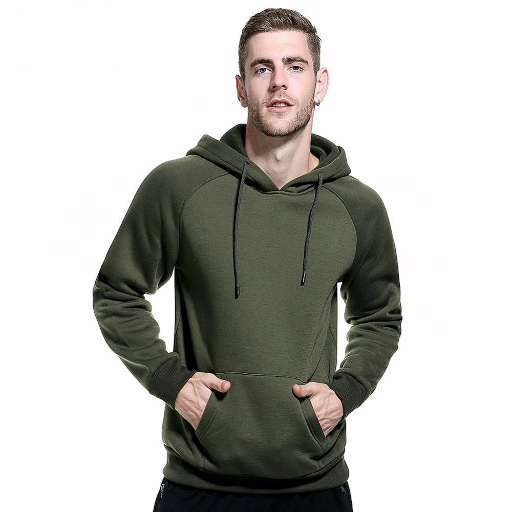 green hoodie outfit men