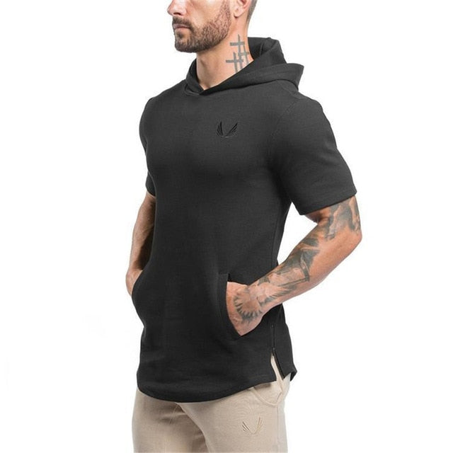 men's short sleeve sweatshirts