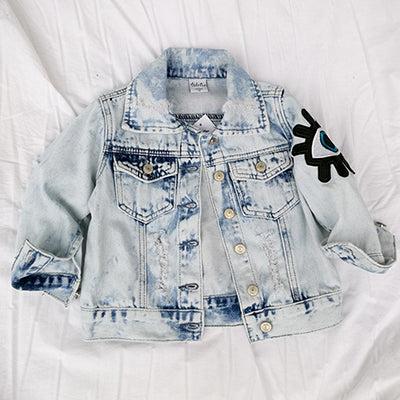 baby girl denim jacket