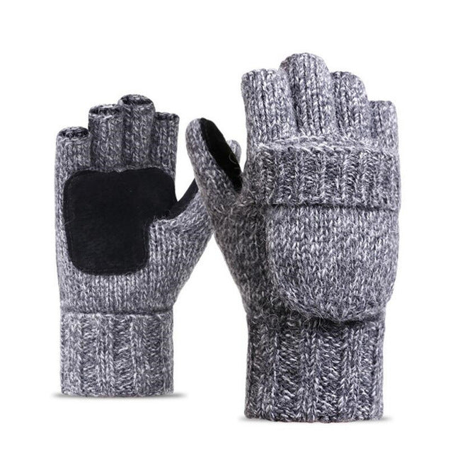 half finger gloves men