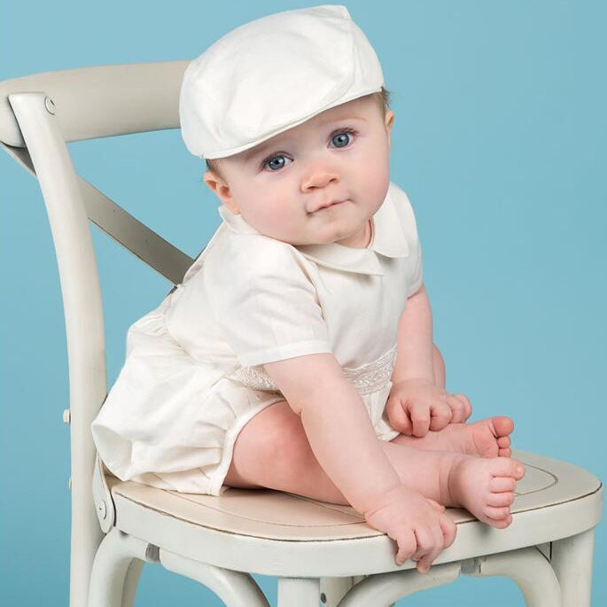 white dress for baby boy baptism