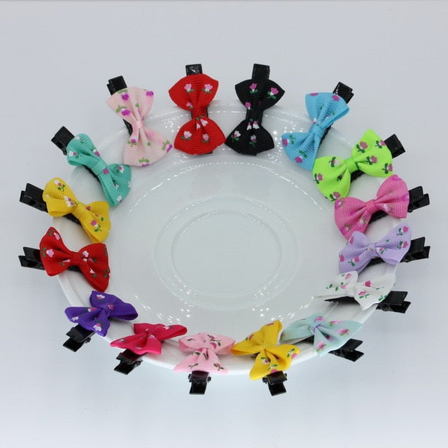 10pcs Isnice Headwear Novelty Barrettes New 2019 Floral Hair Clips