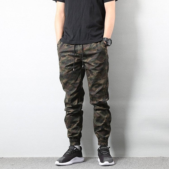 mens camo sweatpants with elastic ankles