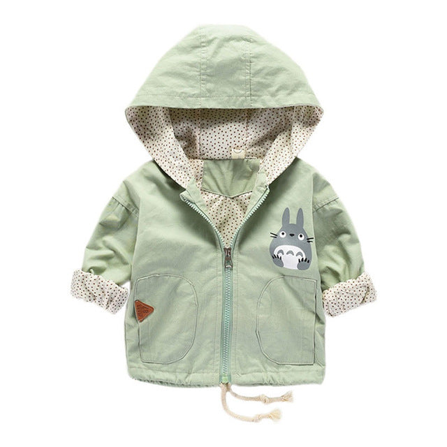 hooded jacket for baby girl