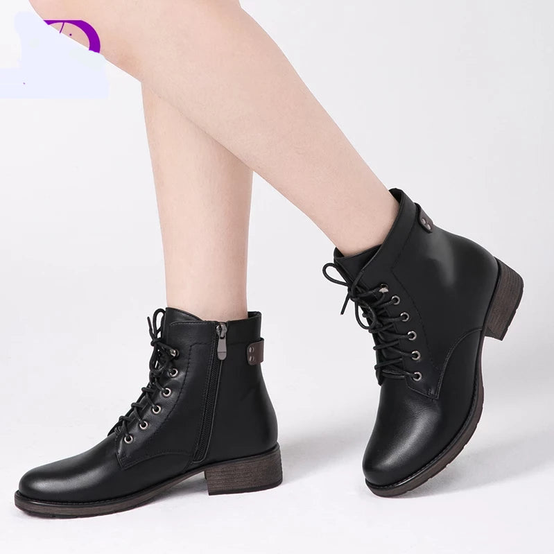 womens lace ankle boots