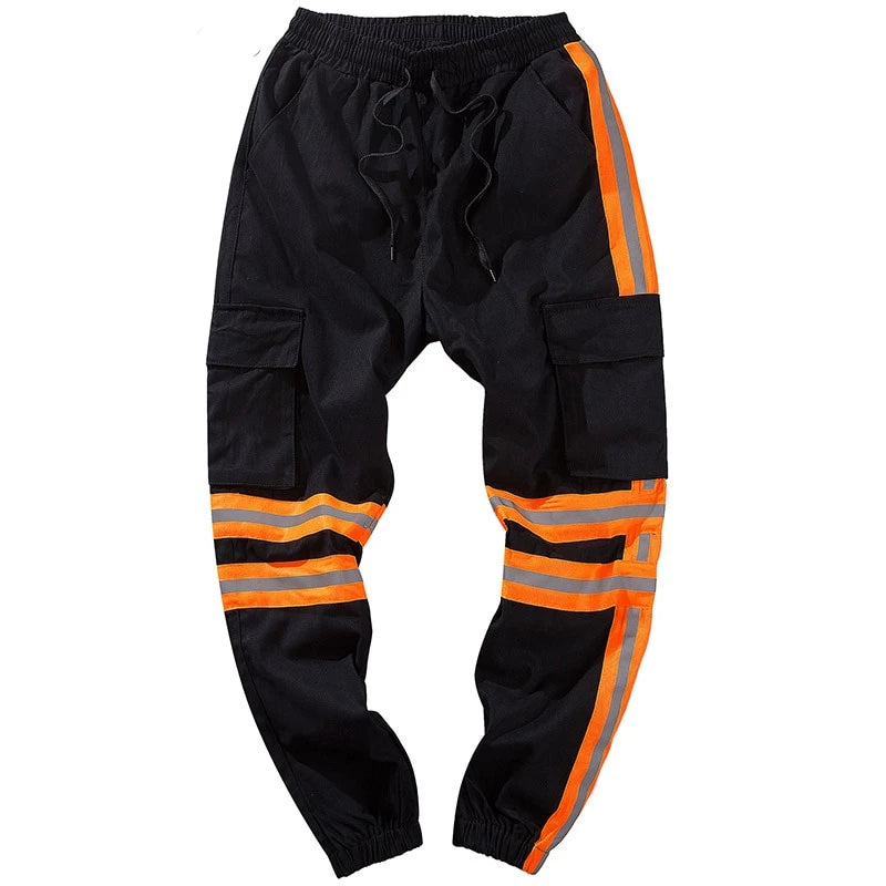 reflective sweatpants mens