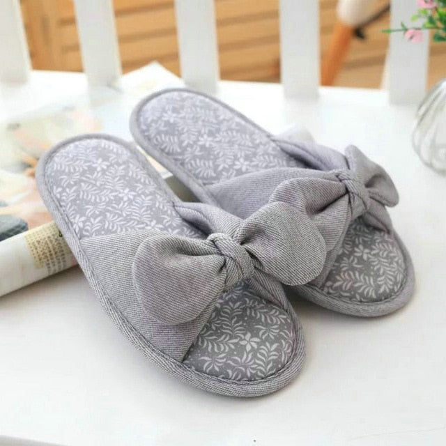 soft cotton slippers