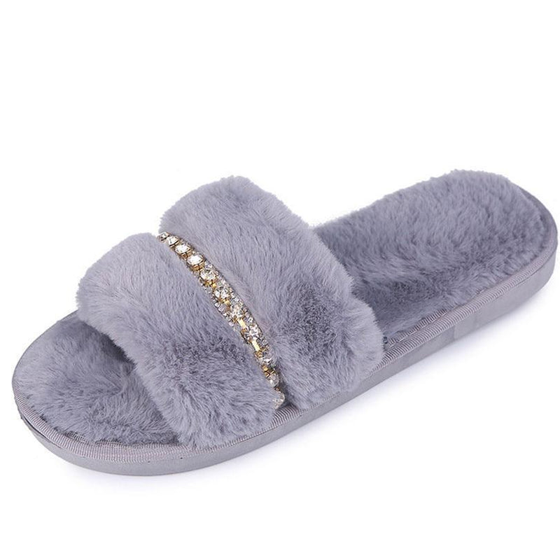 rhinestone house slippers