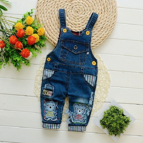 boys denim jumpsuit