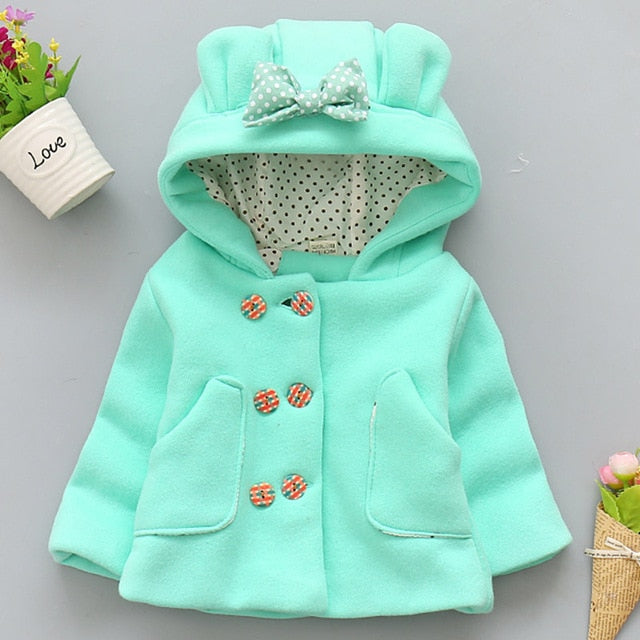 infant baby girl jackets