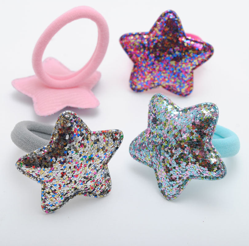 glitter hair accessories