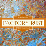 Rusty Metal Digital Paper DP2488 - Digital Paper Shop