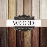 Grunge Wood Digital Paper DP003 - Digital Paper Shop
