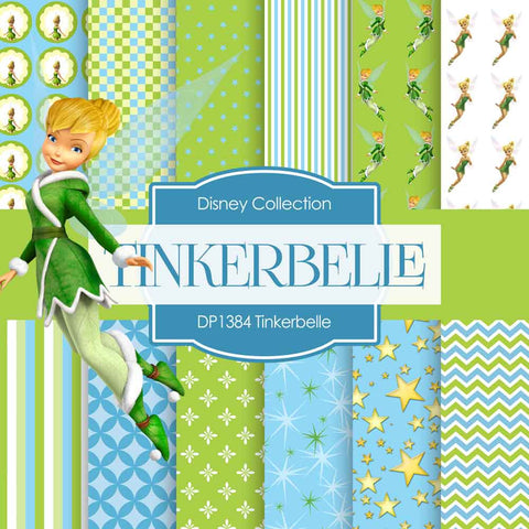 tinkerbell wrapping paper