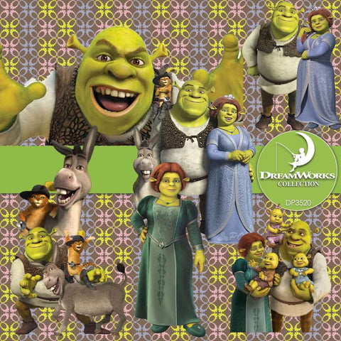 Shrek Digital Paper DP3520 | Digital Paper Shop