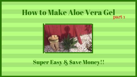 how to make aloe vera gel