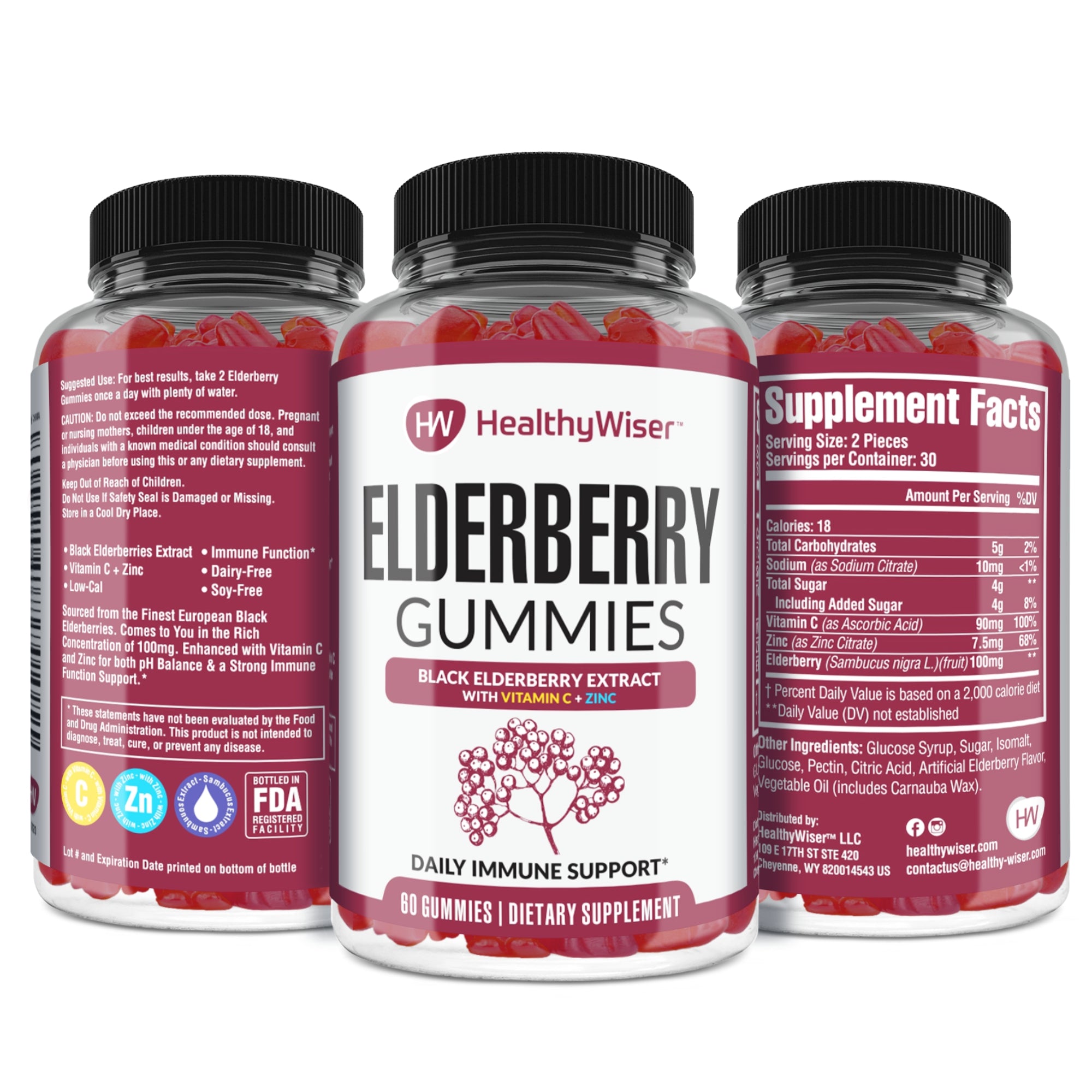 olly active immunity elderberry support gummies