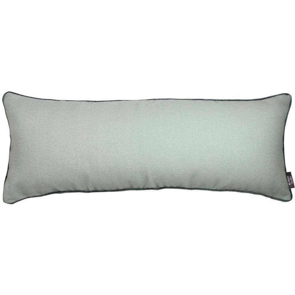 Herringbone Duck Egg Blue Bed Pillow | McAlister Textiles – McAlister  Textiles