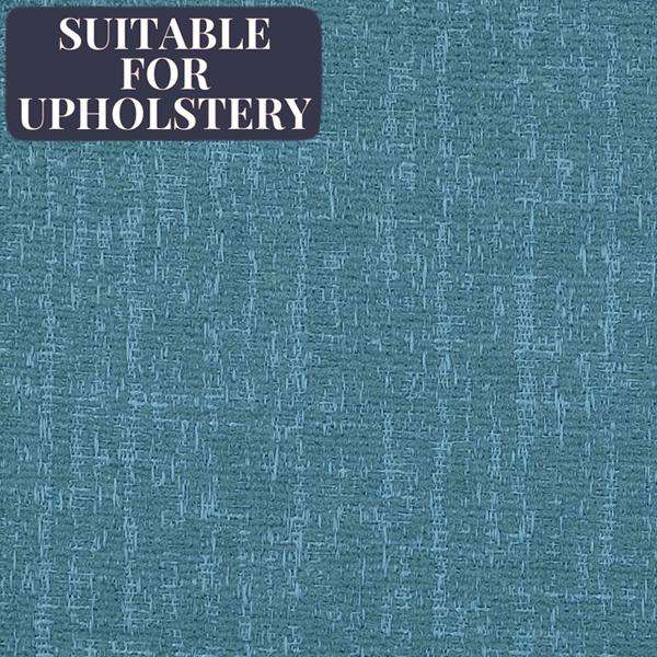 chenille fabric blue