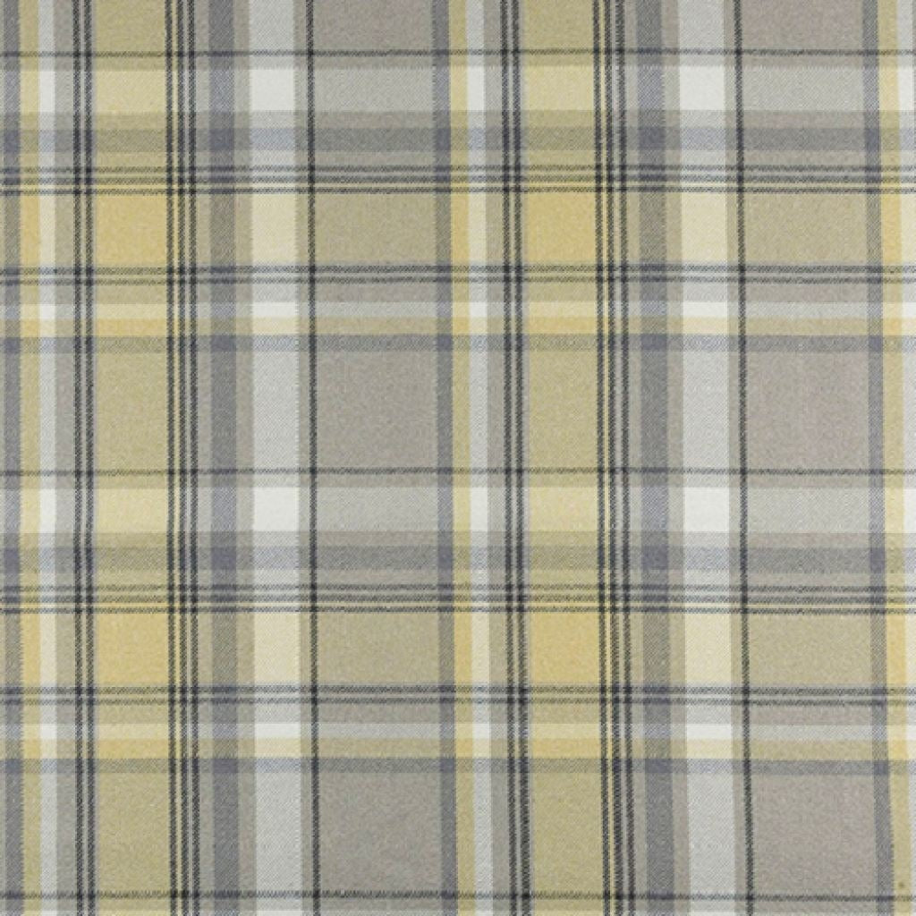 curtain fabric grey and yellow