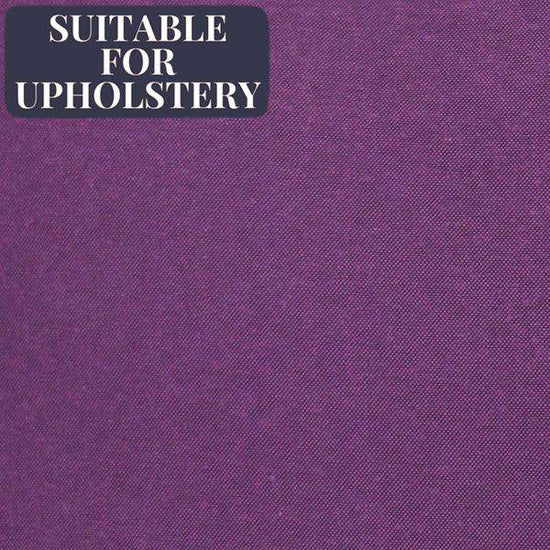 Eggplant Purple Solid Drapery and Upholstery Fabric by the Yard