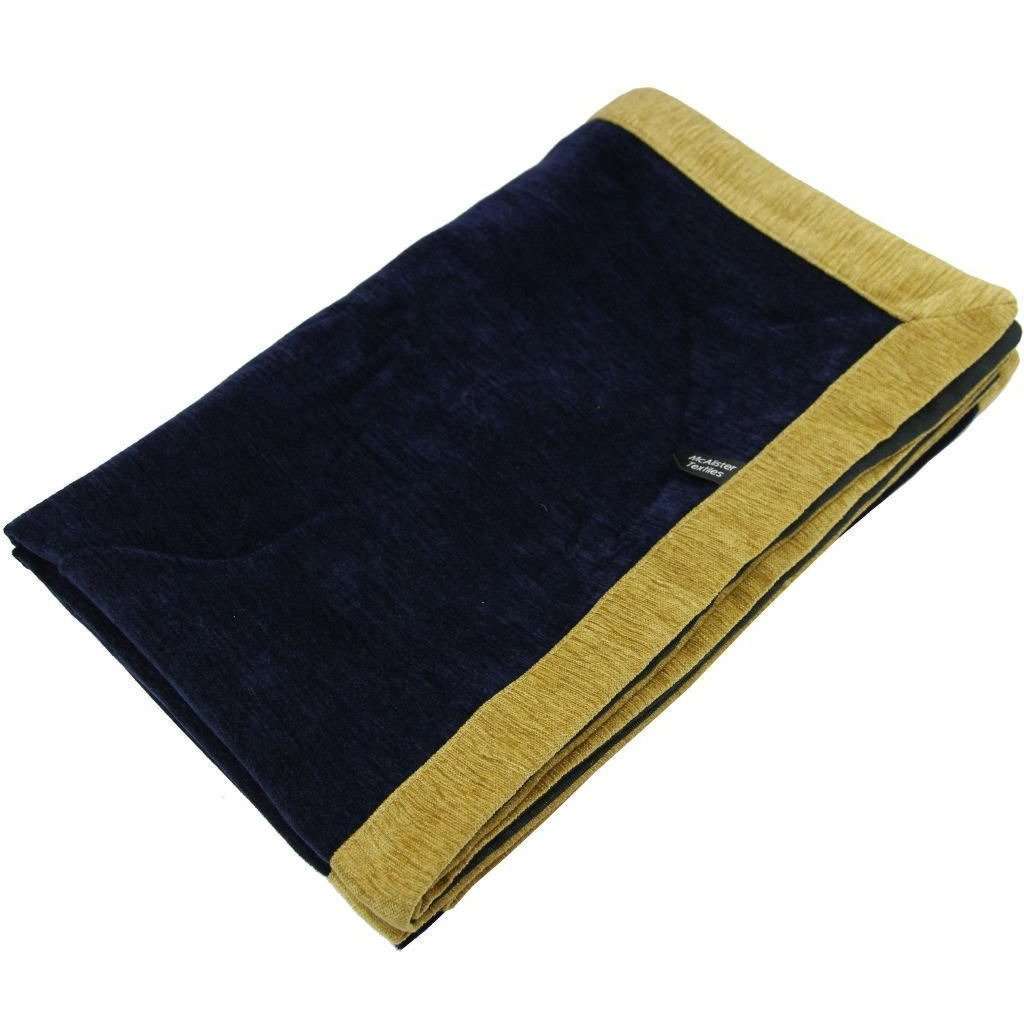 McAlister Textiles Chenille | Navy + 