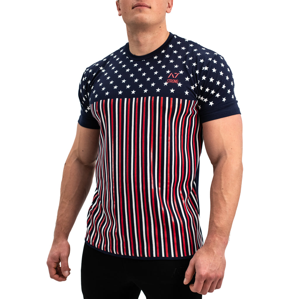Americana Strongman Bar Grip Men's Shirt - A7