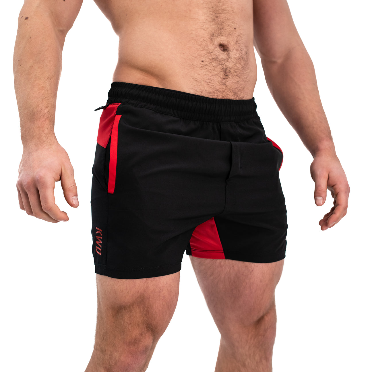 KWD Men's Squat Shorts - Black - A7