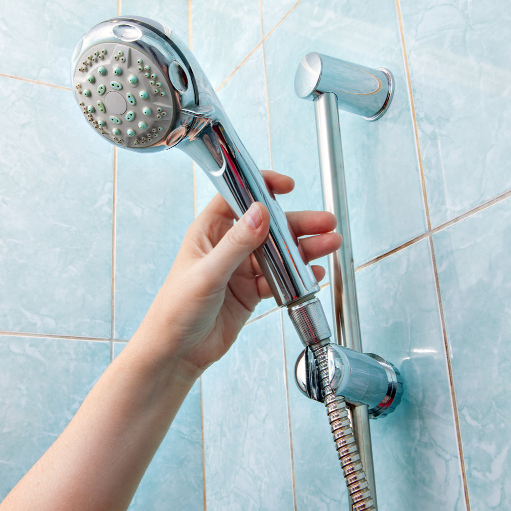 How to Clean Gunk Off Your Showerhead  Green Gobbler