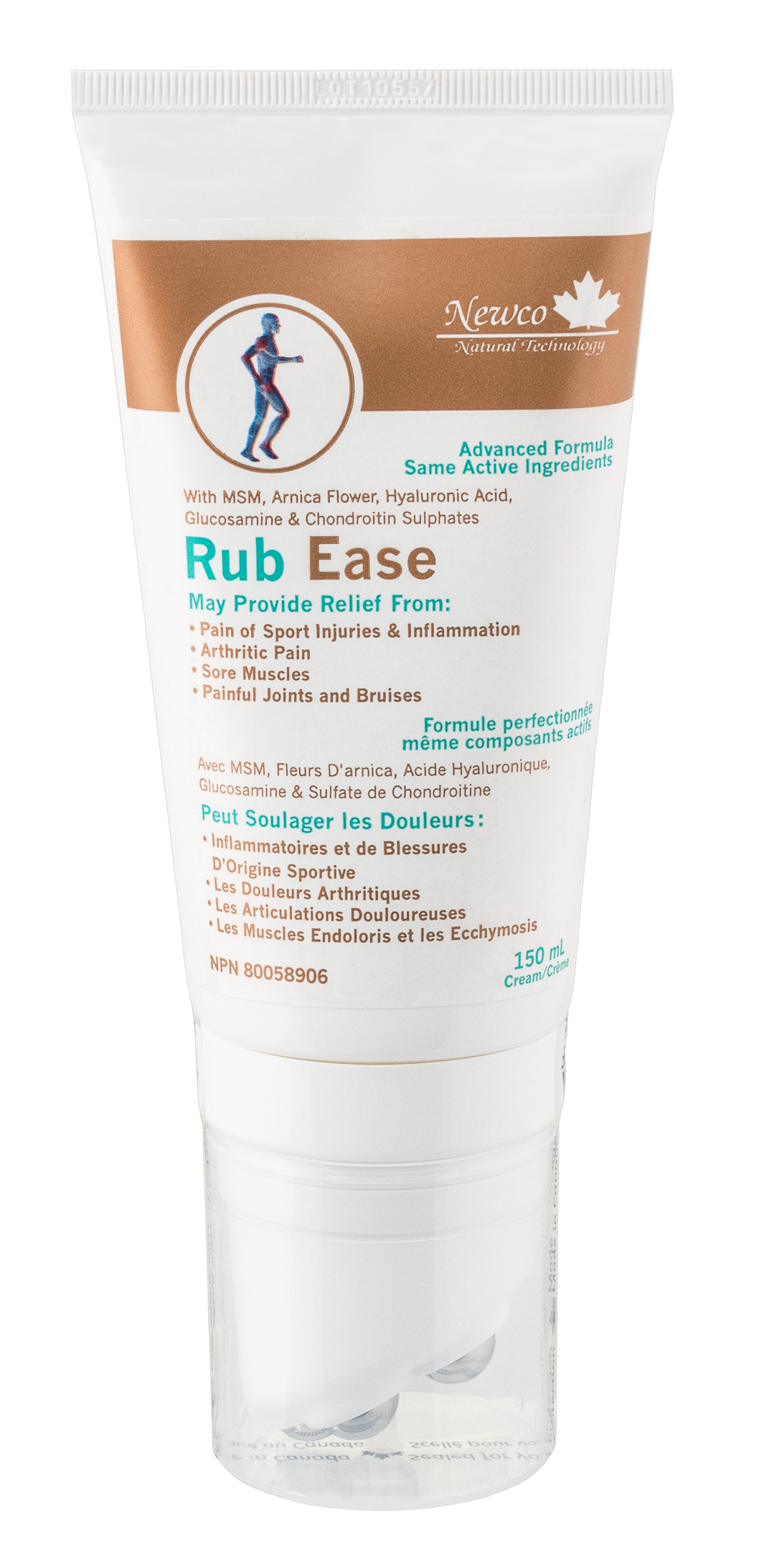 Rub Ease (Pain Relief Cream) - Newco Natural Technology product image