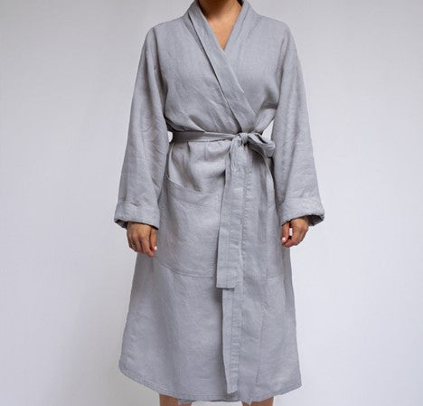 Smooth Linen Robe