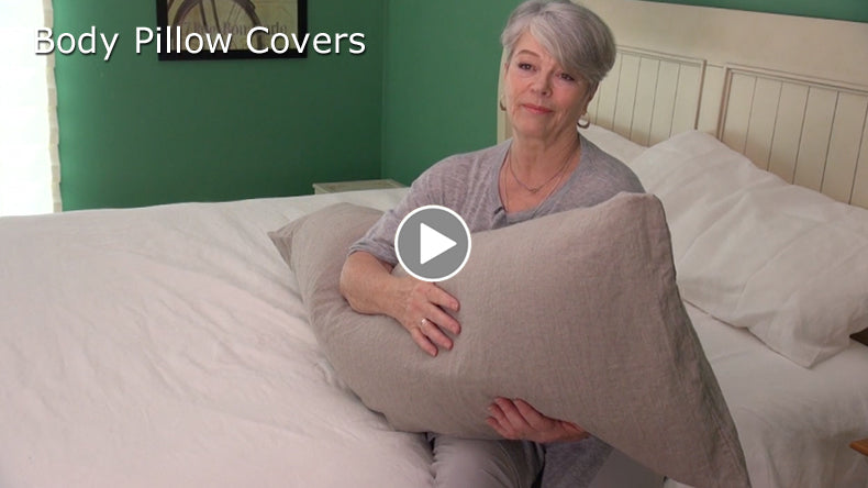 Body Pillow Covers Linen