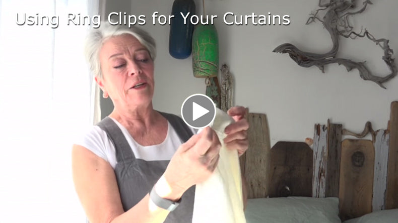 How to Use Ring Clips to Hang Your Drapes