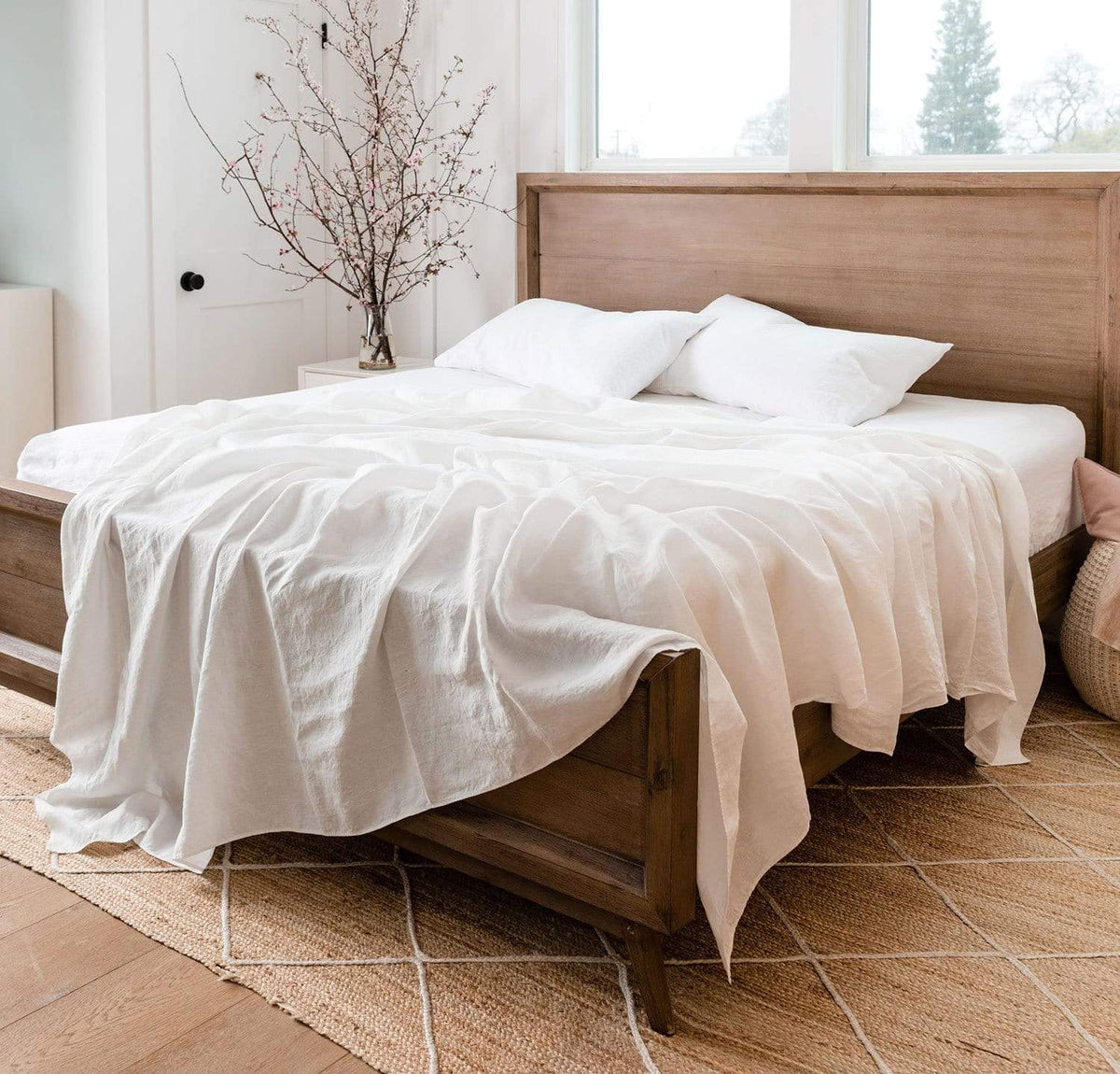 Best Linen Sheets Made in USA by Rough Linen