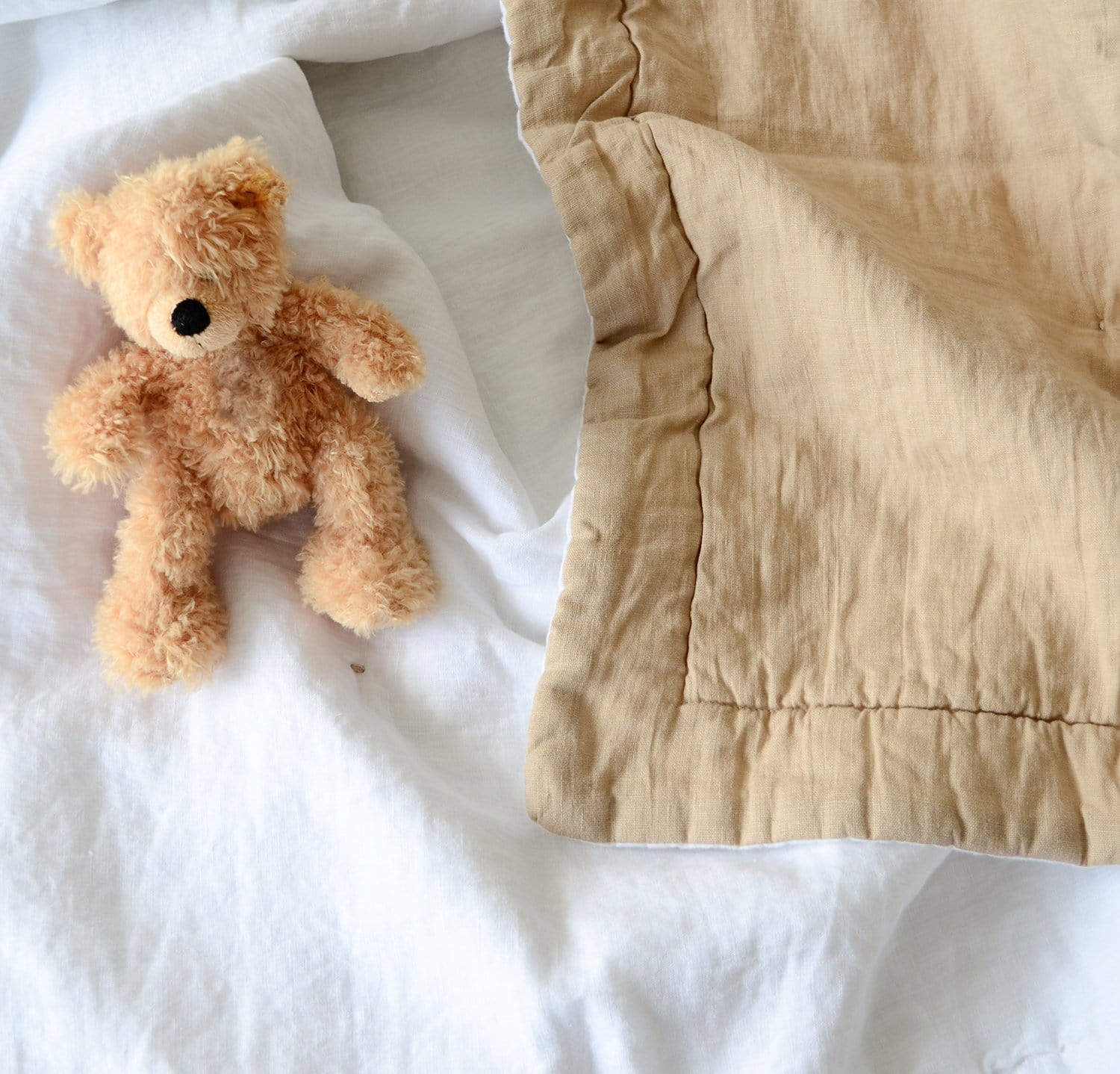 Best Linen Baby Blanket By Rough Linen