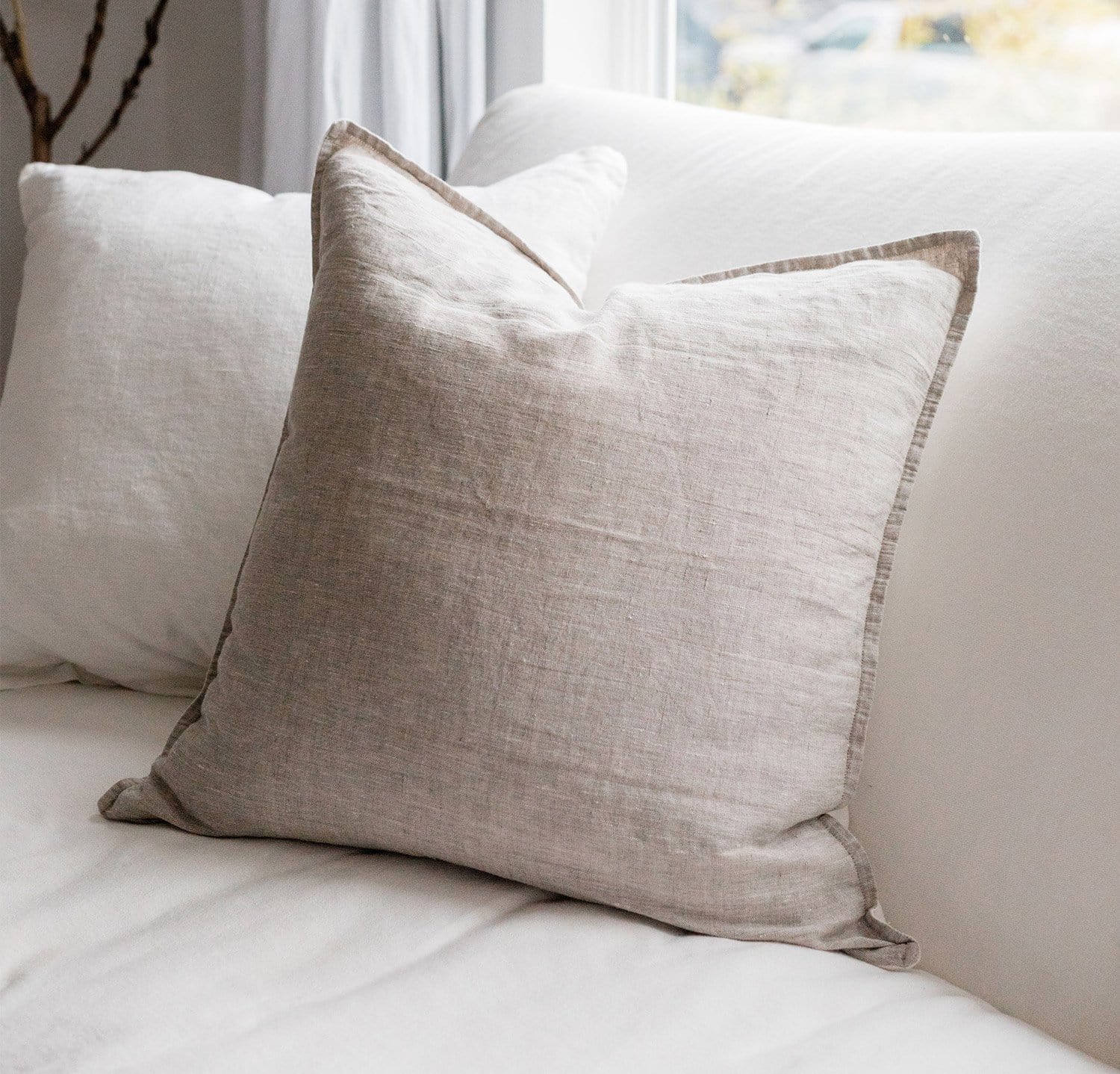 linen pillows for couch