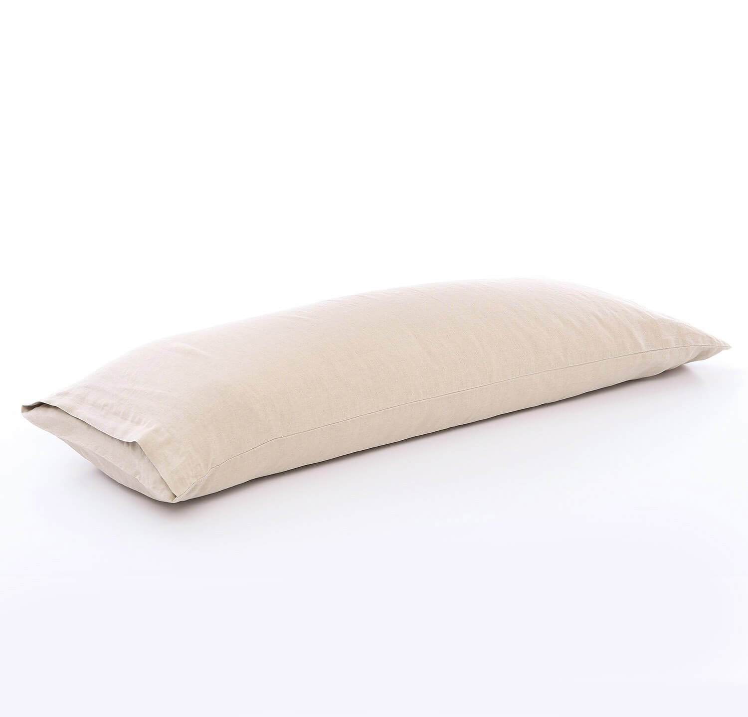 Cover Smooth Pillow Body Linen