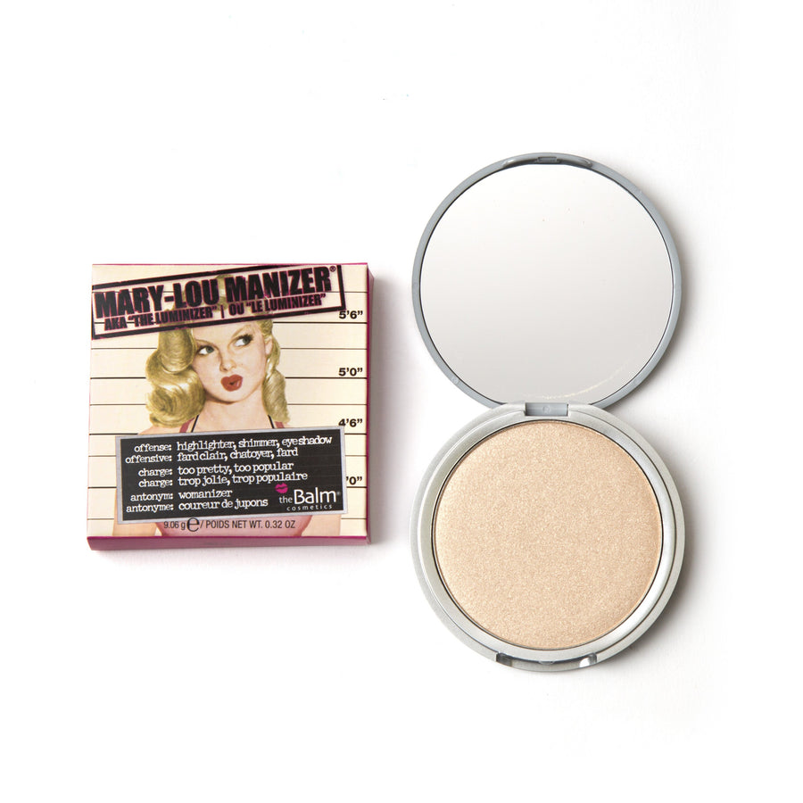 Hot Mama - Sombra Blush, theBalm Cosmetics, Pêssego Rosado/Toque de Brilho  Dourado